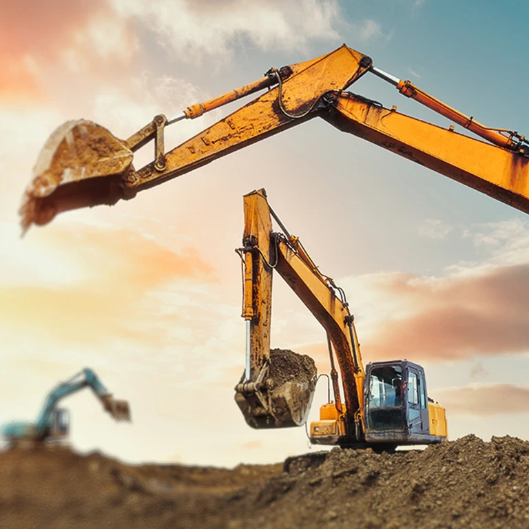 Baumaschinen über Industrieauktionen kaufen und verkaufen