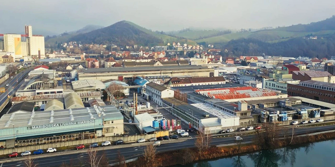 Foto van de oudste gieterij in Slovenië